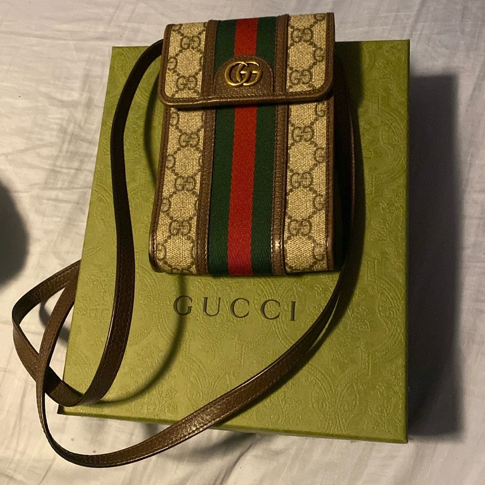 Gucci cross bag vertical flap